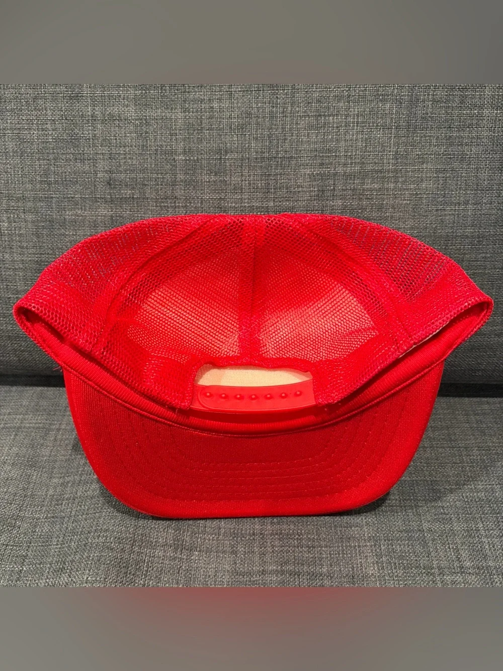 Houston Snapback Hat Trucker Rope Adjustable Red Men’s Medium / Large